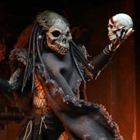 Boneco Articulado Predador Predator Ultimate Shaman - Predator 2 - NECA