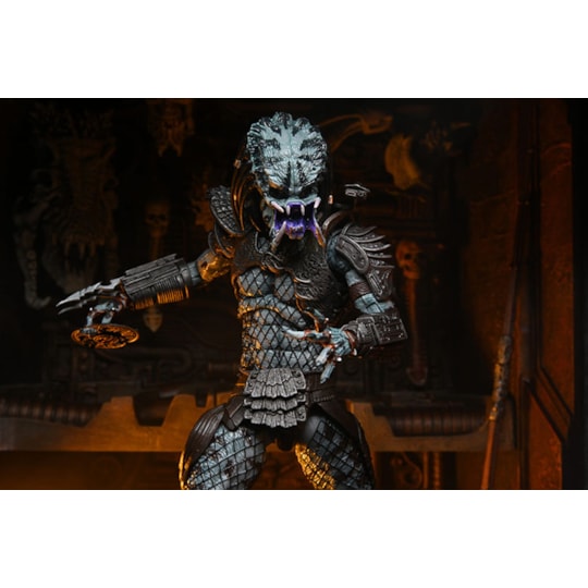 Boneco Articulado Predador Predator Ultimate Warrior 30th Anniversary - Predator 2 - NECA