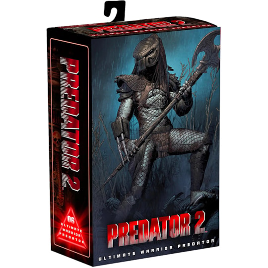 Boneco Articulado Predador Predator Ultimate Warrior 30th Anniversary - Predator 2 - NECA