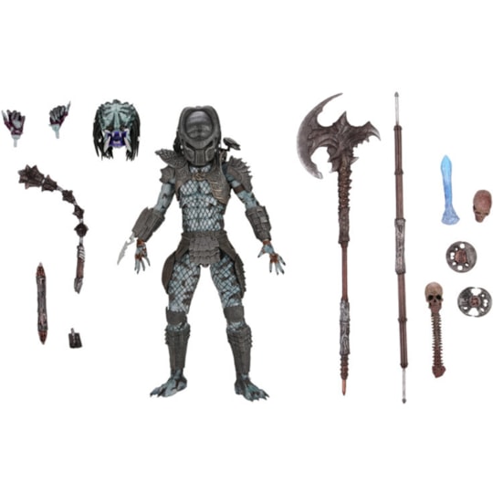 Boneco Articulado Predador Predator Ultimate Warrior 30th Anniversary - Predator 2 - NECA
