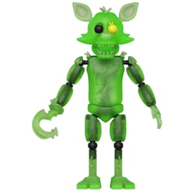 Boneco Articulado Radioactive Foxy Figure 12,5cm - Five Nights at Freddy's - FNAF