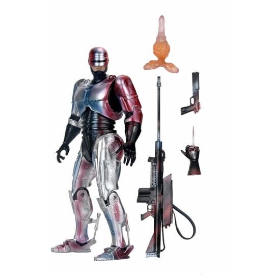 Boneco Articulado Robocop 7" Scale Figures - Ultimate Robocop "Poster Homage" - NECA