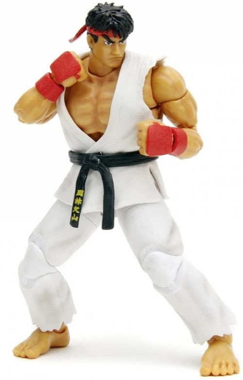 Boneco articulado Ryu Escala 1/12 Street Street Fighter II The