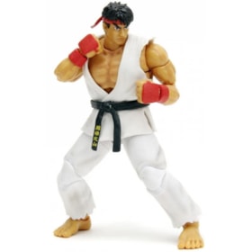 Boneco articulado Ryu Escala 1/12 Street Street Fighter II The Final Challengers Jada Toys