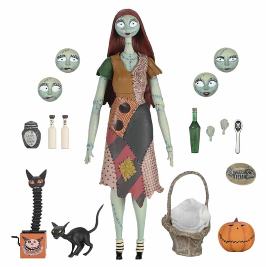 Boneco Articulado Sally Ultimate - Nightmare Before Xmas 30th Anniversary - NECA