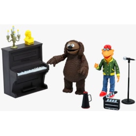 Boneco Articulado Scooter & Rowlf Os Muppets - The Best of Series 01 - Diamond Select