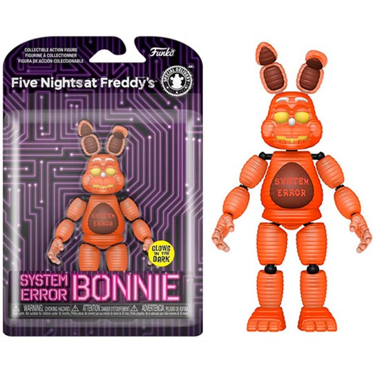 Boneco Articulado Tie-Dye Foxy Figure 12,5 cm - Five Nights at Freddy's -  FNAF - Geek Fanaticos
