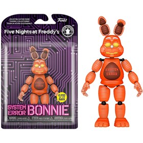 Boneco Articulado System Error Bonnie Figure 12,5cm - Five Nights at Freddy's - FNAF