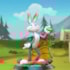 Boneco Bugs Bunny SG Figure Pernalonga - Looney Tunes - Abystyle Studio