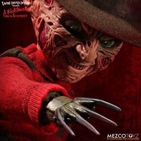 Boneco Freddy Krueger 25,5 cm Living Dead Dolls - Mezco