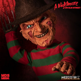 Boneco Freddy Krueger MDS Mega Scale - 38 cm c/ Som - Mezco