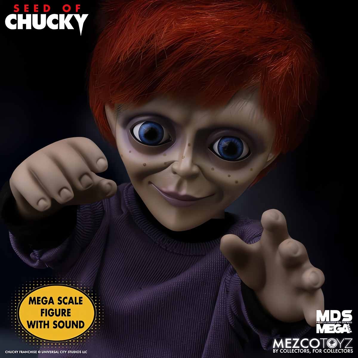 Mezco Mega Scale Pennywise Puppe – 38,1 Cm, Sprechend (IT, 1990) | Sammlerfigur Mit Originalstimme
