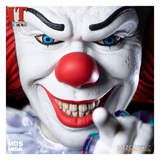 Boneco Pennywise 1990 Miniseries Mega Scale Talking Doll 38 Cm - Mezco