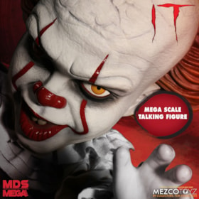 Boneco Pennywise Mega Scale Talking Doll 38 Cm - Mezco Toyz