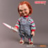 Boneco Sneering Chucky 38 cm - Mega Scale Talking Doll Child's Play 2  - Mezco