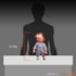 Boneco Sneering Chucky 38 cm - Mega Scale Talking Doll Child's Play 2  - Mezco