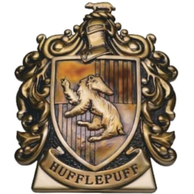 Brasão Cofre Lufa-Lufa Hufflepuff Crest Bank - Harry Potter - Monogram