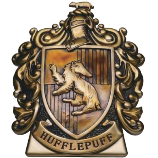 Brasão Cofre Lufa-Lufa Hufflepuff Crest Bank - Harry Potter - Monogram