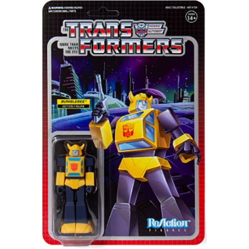 Bumblebee Reaction Figures Wave 1 - Transformers - Super7 - Geek Fanaticos