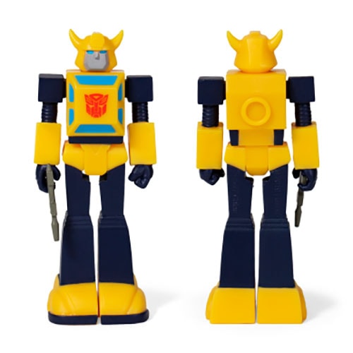 Bumblebee Reaction Figures Wave 1 - Transformers - Super7 - Geek Fanaticos