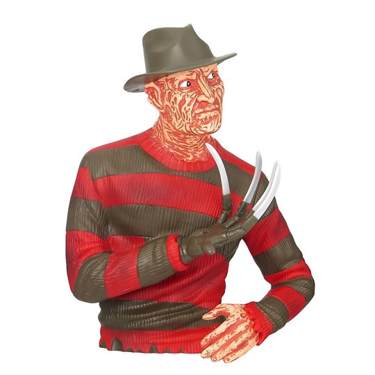 Busto Cofre Freddy Krueger - Bust Bank Horror - Monogram