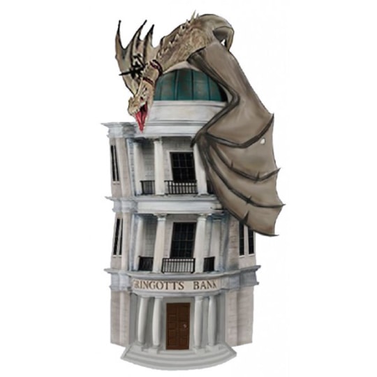 Busto Cofre Harry Potter Gringotts Bank Monogram - Banco Gringotes