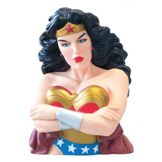 Busto Cofre Mulher Maravilha - Bust Bank - Monogram