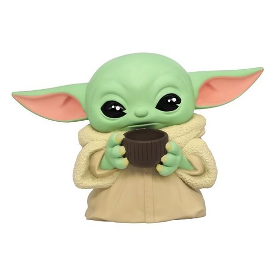 Mug Pop Colecionáveis Baby Yoda Grogu Star Wars Cinema Decoração Mestre Jedi
