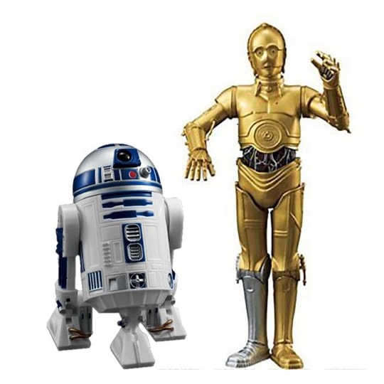 C-3PO e R2-D2 Premium 1/10 Scale Figure Star Wars Sega