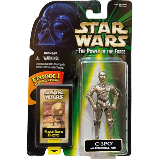 C-3PO Removable Arm Power of the Force 2 Star Wars Kenner Hasbro