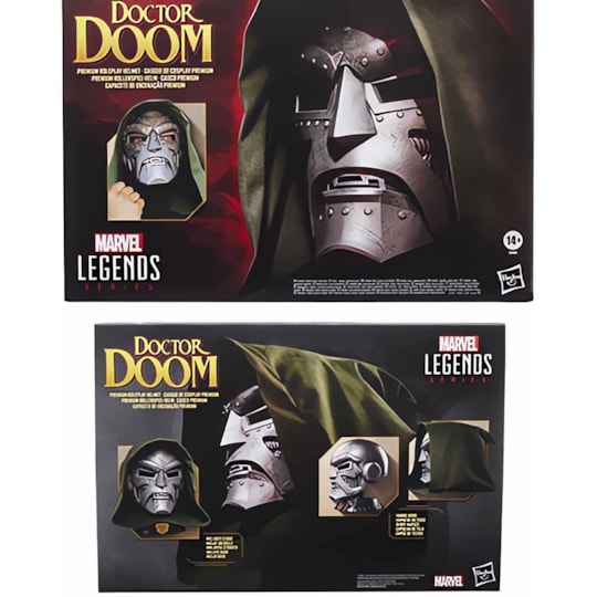 Capacete Doctor Doom Premium Helmet - Marvel Legends - Hasbro - Marvel