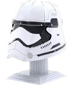 Produto Capacete First Order Stormtrooper Kit de Montar de Metal  - Star Wars - Metal Earth - Fascinations
