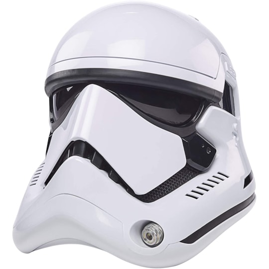 Capacete First Order Stormtrooper Premium Eletronic Helmet Star Wars Black Series Hasbro