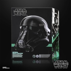 Capacete Imperial Death Trooper Premium Electronic Helmet Rogue One: A Story - Black Series - Hasbro