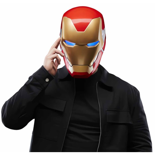 Capacete Iron Man Mark 85 - Eletronic Helmet - Avengers Endgame - Marvel Legends - Hasbro - Marvel