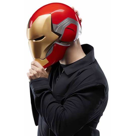 Capacete Iron Man Mark 85 - Eletronic Helmet - Avengers Endgame - Marvel Legends - Hasbro - Marvel