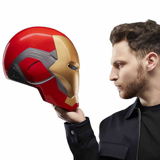 Capacete Iron Man Mark 85 - Eletronic Helmet - Avengers Endgame - Marvel Legends - Hasbro - Marvel