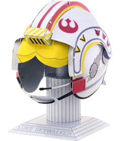 Produto Capacete Luke Skywalker X-Wing Kit de Montar de Metal - Star Wars - Metal Earth - Fascinations
