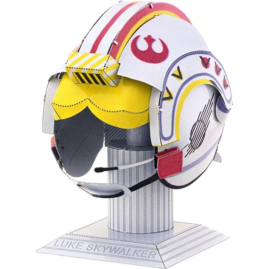 Capacete Luke Skywalker X-Wing Kit de Montar de Metal - Star Wars - Metal Earth - Fascinations