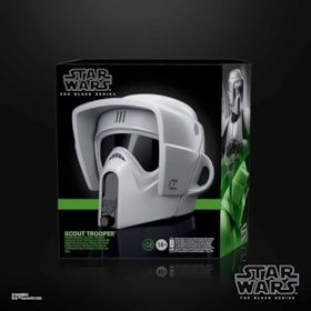 Capacete Scout Trooper Electronic Helmet - Return of the Jedi - Star Wars - Black Series - Hasbro