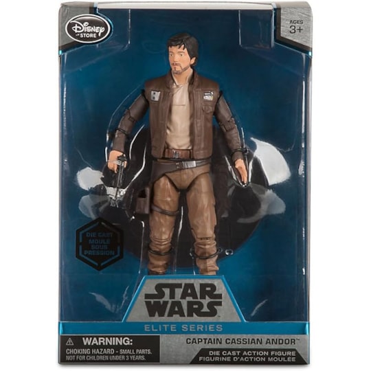 Captain Cassian Andor Die Cast Action Figure Elite Series Star Wars Disney Store