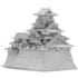 Castelo de Osaka Premium Series Kit de Montar de Metal - Metal Earth - Fascinations