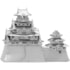 Castelo de Osaka Premium Series Kit de Montar de Metal - Metal Earth - Fascinations