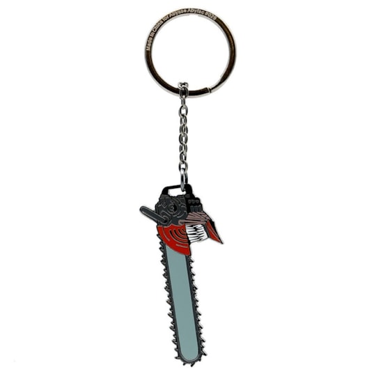 Chaveiro 3D Chainsaw Man de metal - Abystyle Abysse