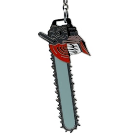 Chaveiro 3D Chainsaw Man de metal - Abystyle Abysse