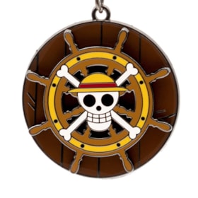 Chaveiro 3D Leme do Thousand Sunny de metal que gira - One Piece - Abystyle Abysse