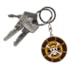 Chaveiro 3D Leme do Thousand Sunny de metal que gira - One Piece - Abystyle Abysse
