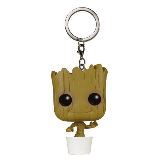 Chaveiro Funko Pop Baby Groot Pocket Keychain - Guardiões da Galáxia - Marvel