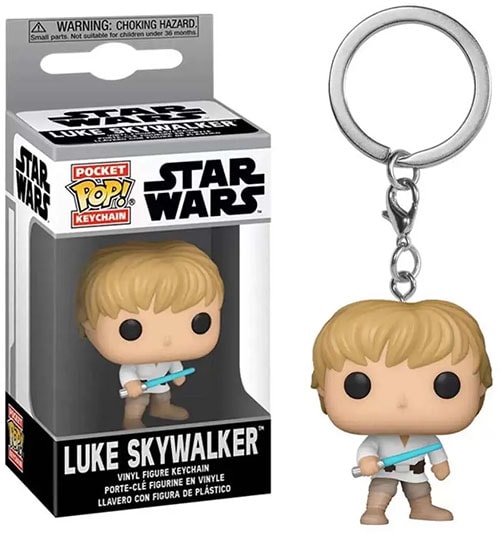 Chaveiro Funko Pop Luke Skywalker Keychain - Star Wars - Geek
