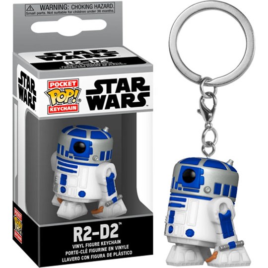 Chaveiro Funko Pop R2-D2 Keychain - Star Wars